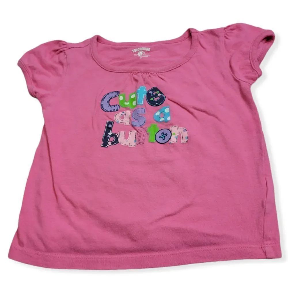 Toughskins Cute as a button shirt 3T